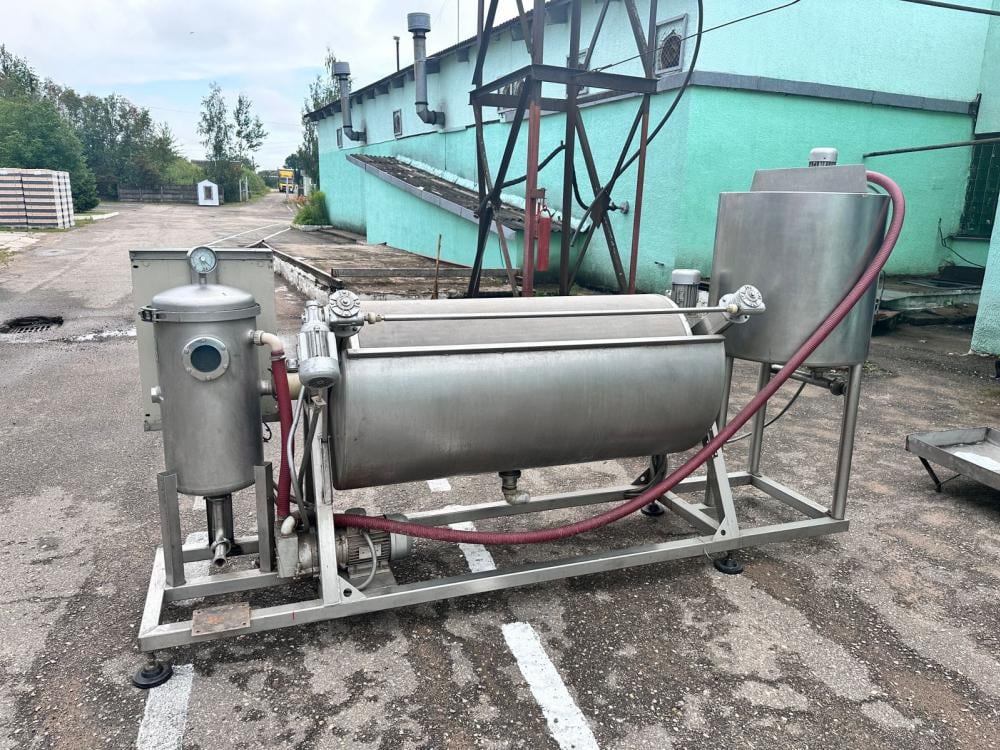 Фильтр-пресс вакуумный барабанный кизельгуровый PADOVAN инв.14512