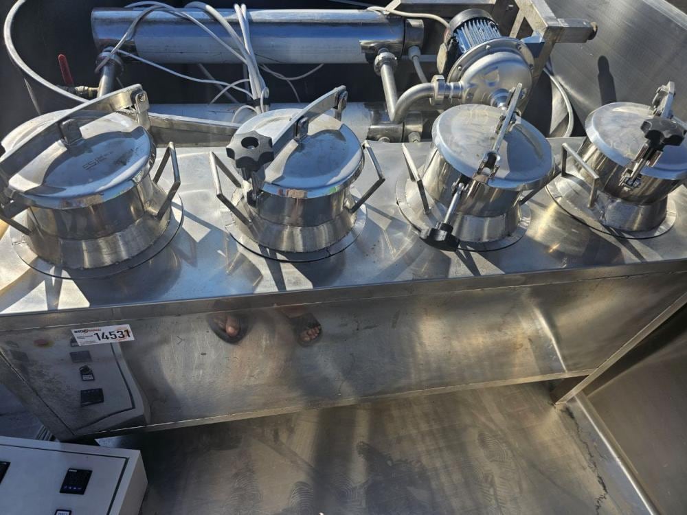 Ушатный заквасочник 4емк по 15л инв.14531