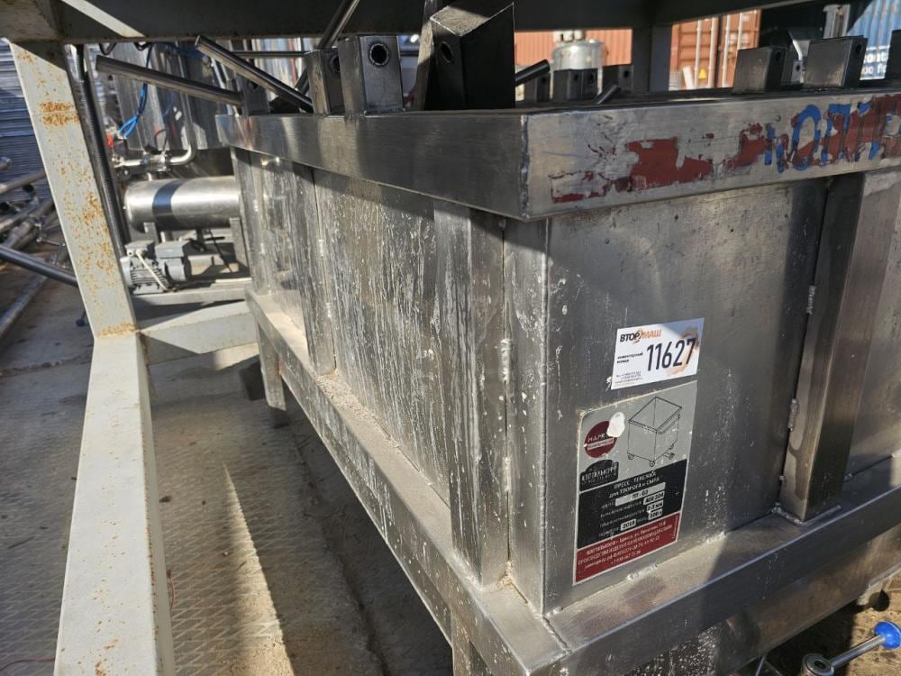 Пресс тележка ПТ-03 500л инв.11627