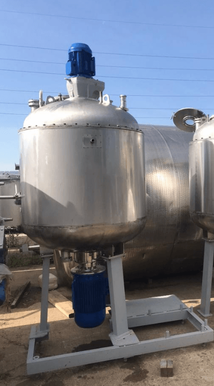 Реактор нержавеющий 1000л инв.11488