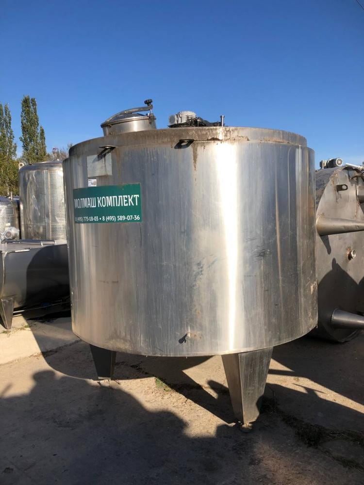 Емкость 5 кубов с рубашкой инв.14683