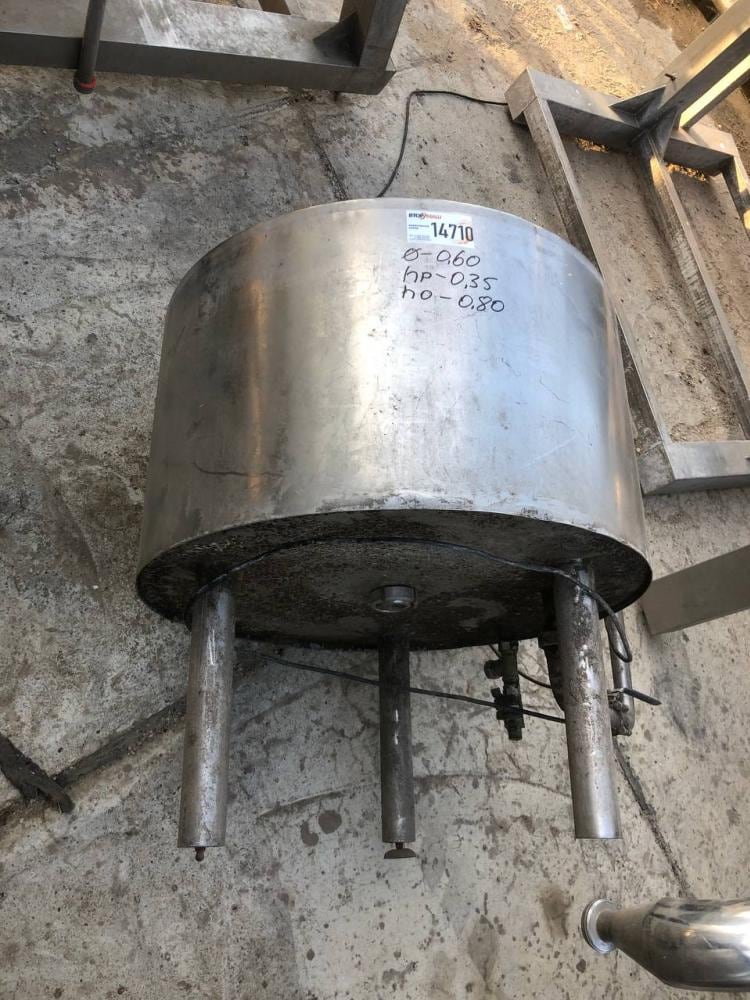 Емкость 90л с рубашкой инв.14710