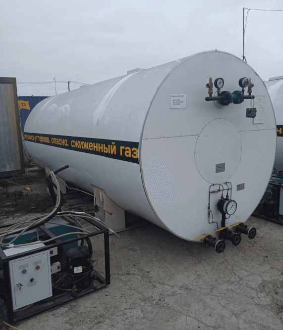 Резервуары для хранения угликислоты РХДУ 10