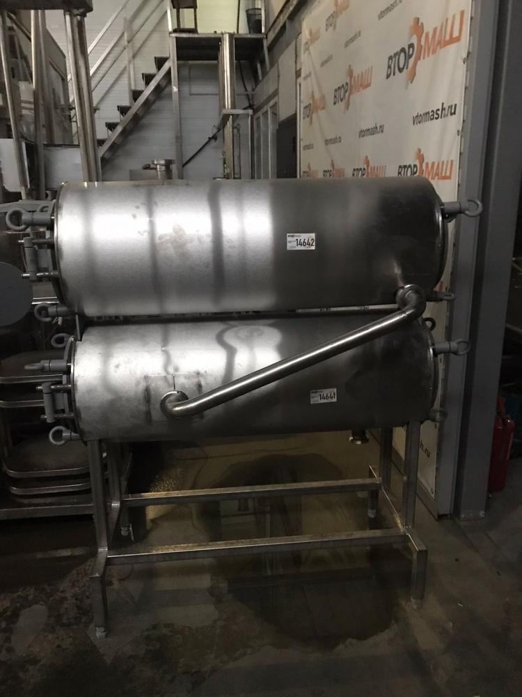 Трубчатый теплообменник Т1-ОУТ-10 10т инв.14641