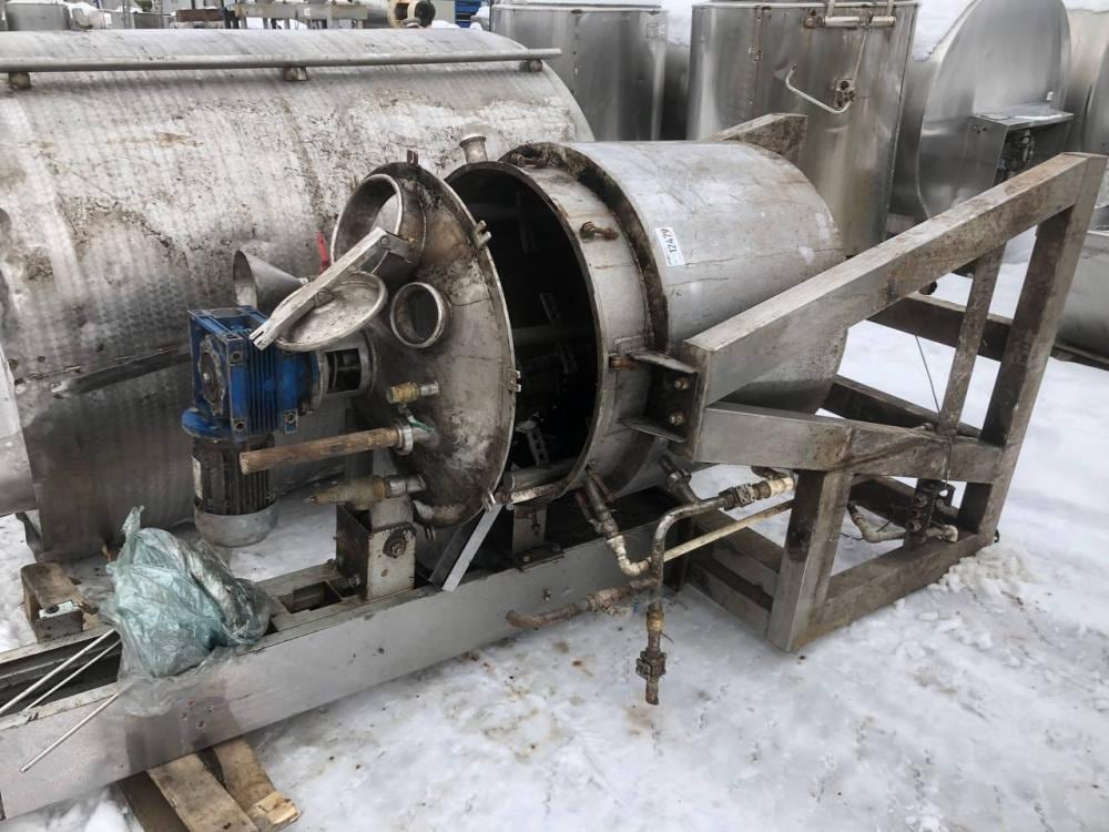 Емкость с рубашкой 400л инв.12479