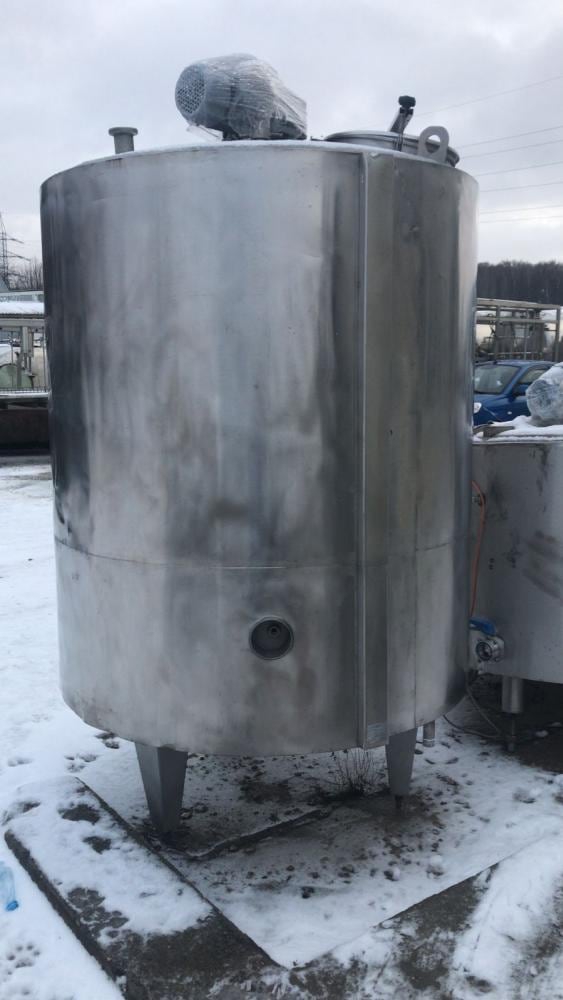 Емкость 1,5 куба с рубашкой инв.11460