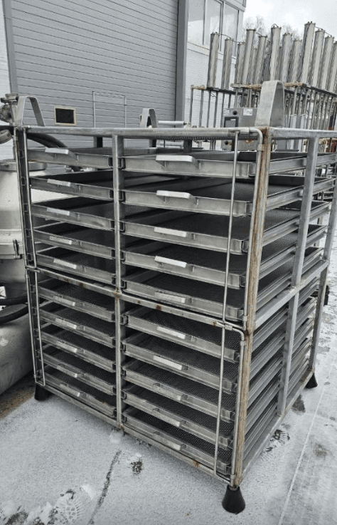 Стеллажи сетчатые для посола  инв.11744