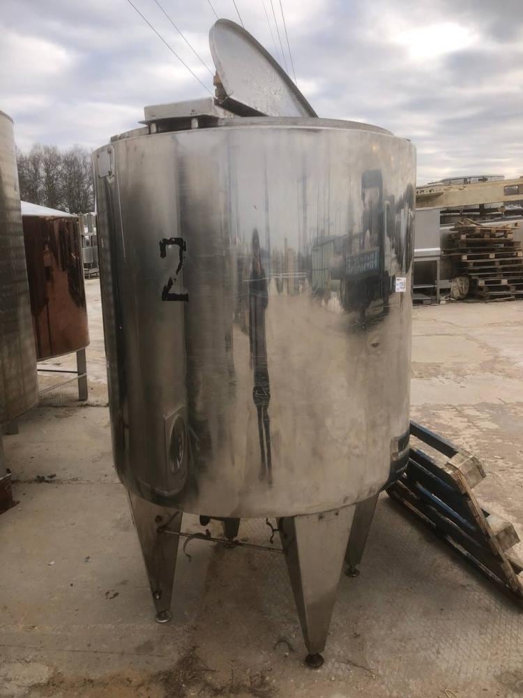 Емкость с рубашкой 1000л инв.12551