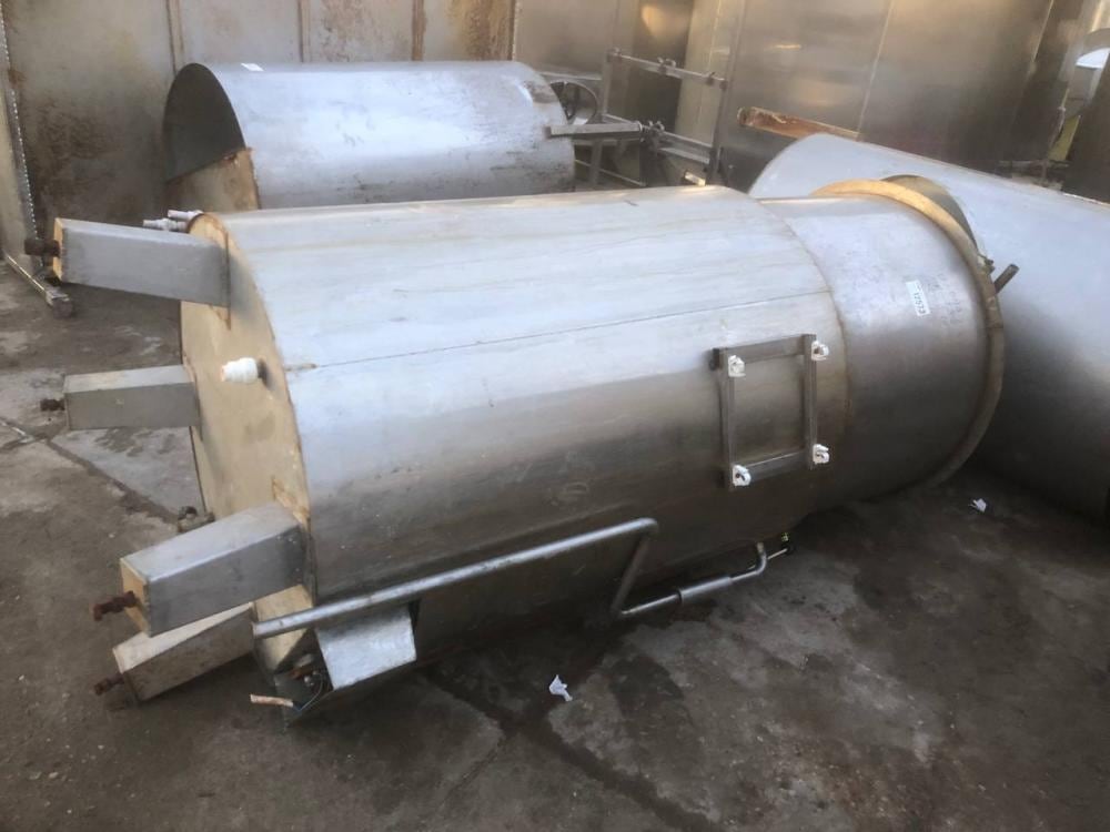 Емкость 1200л с рубашкой инв.12573