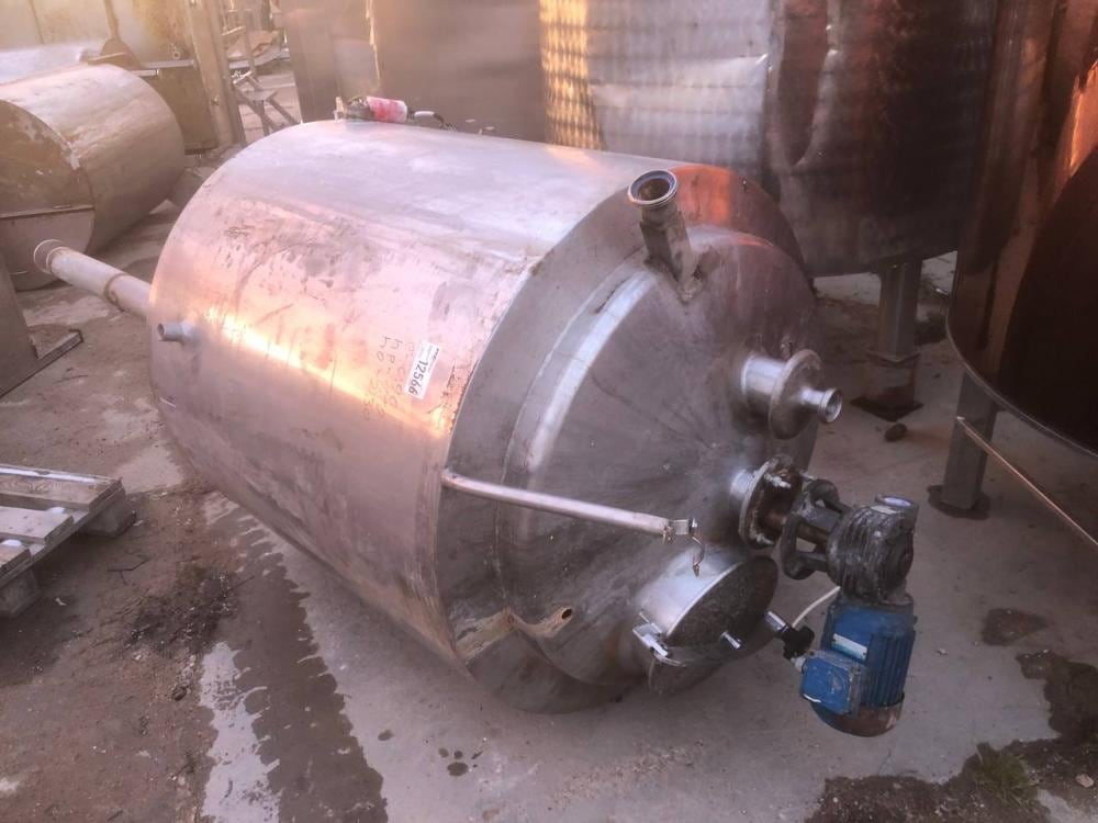 Емкость 700л с рубашкой инв.12566