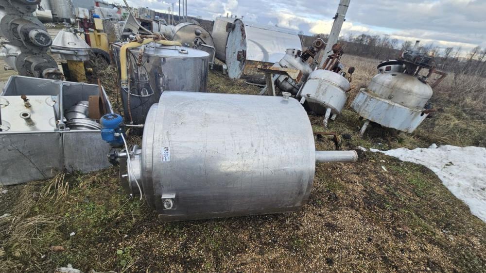 Ёмкость 500л с рубашкой инв.13243