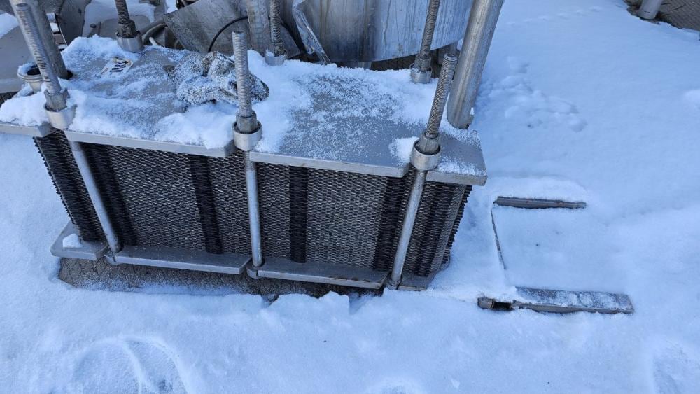 Теплообменник пластинчатый инв.10849