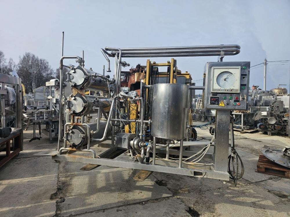 Пастеризационно-охладительная установка 6000л инв.13155