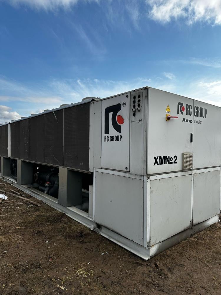 Чиллер 1200кВт по холоду