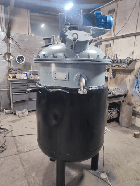 Реактор 600л нерж инв.12139