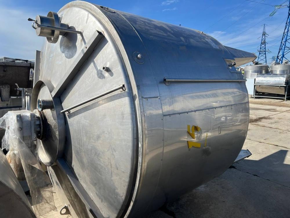 Емкость 6,3 куб.м с рубашкой инв.12665