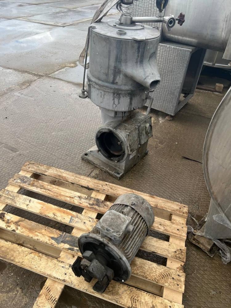 Сепаратор для высокожирных сливок Ж5-ОСД-500  инв.12722