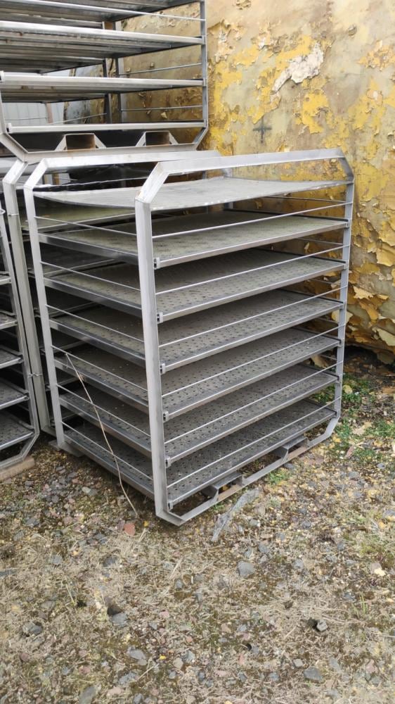 Стеллажи под лапы погрузчика 7 полок