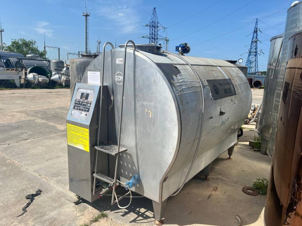 Танк охладитель FreshMilk 4000л инв.12787
