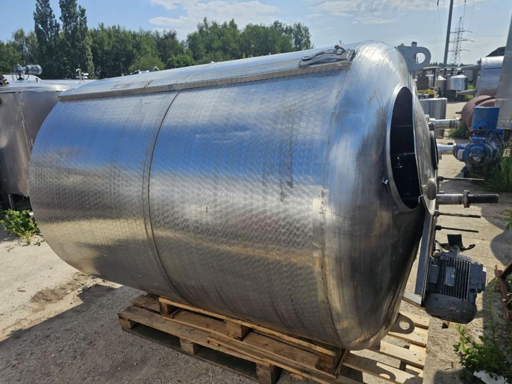 Емкость 2.5 м3 с паровой рубашкой инв.12912