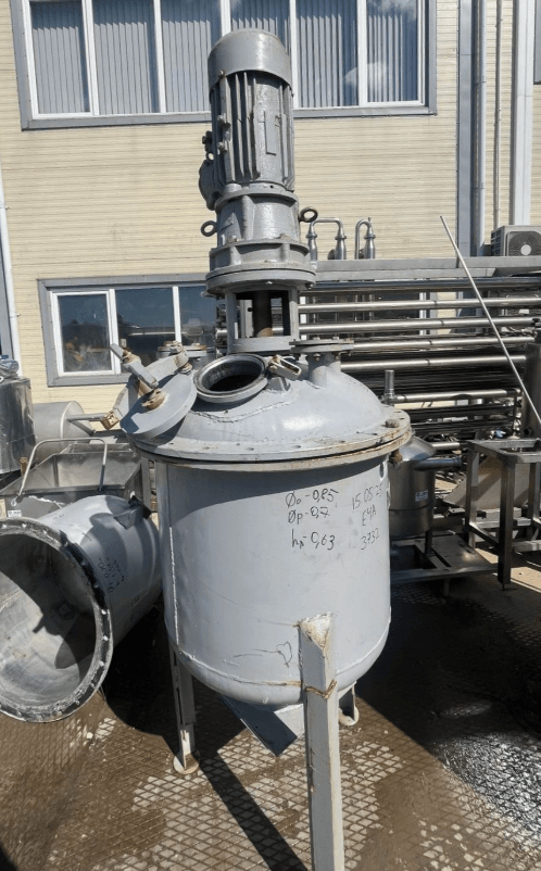 Реактор нержавеющий, объем 250 л е.3732