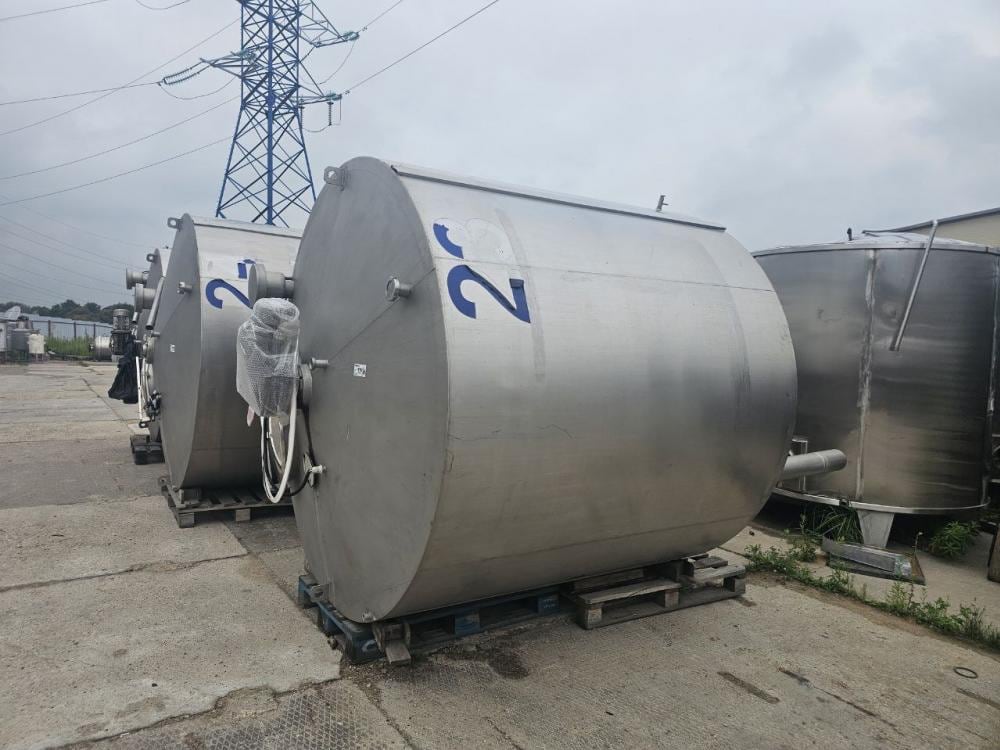 Емкость с рубашкой штрипс 6.3 м3 инв.12936