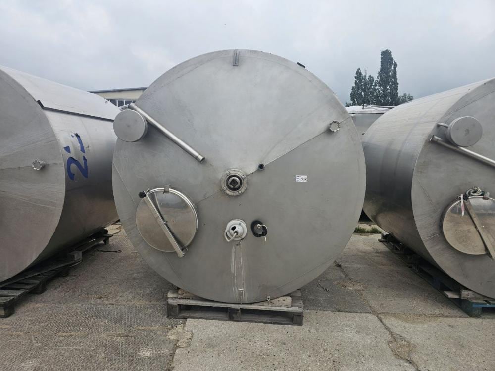 Емкость с рубашкой штрипс 6.3 м3 инв.12937