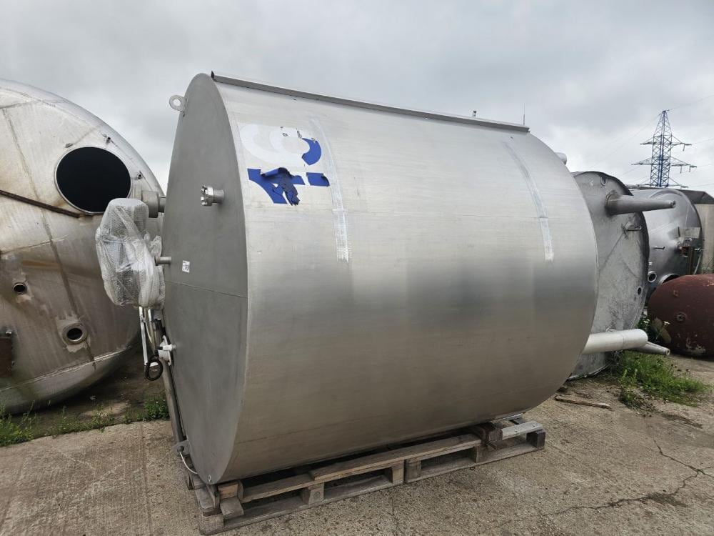 Емкость с рубашкой штрипс 6.3 м3 инв.12939