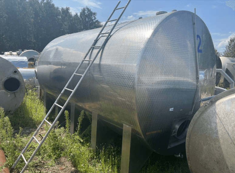 Емкость РМ-А-25,0 (Г6-ОМГ-25) для хранения молока  инв.12954