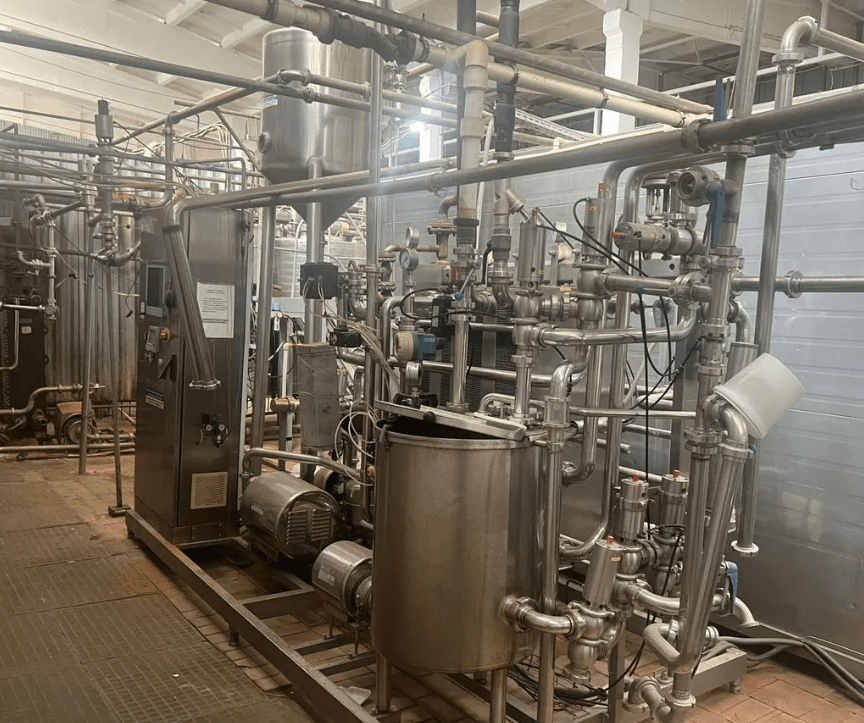 Пастеризатор PietriBiasi  10т/час инв.13138