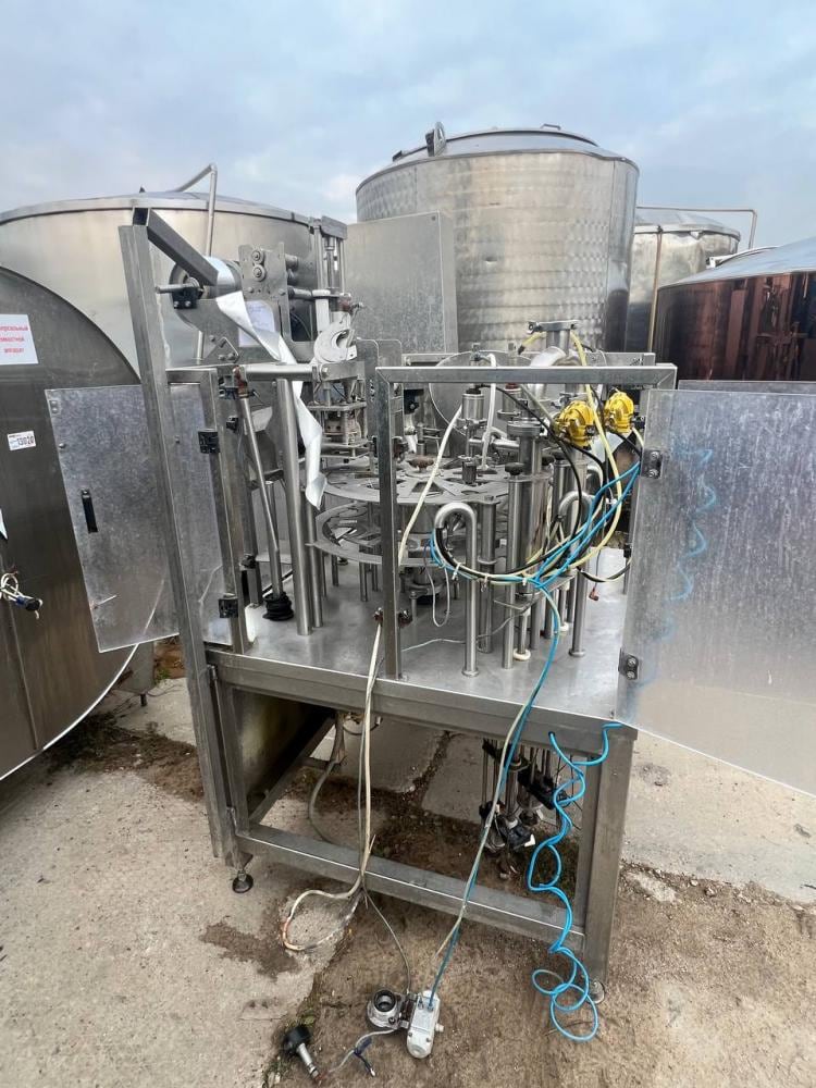 Автомат розлива молока ПАКЛАЙН в ПЭТ 1,5т/час инв.13021