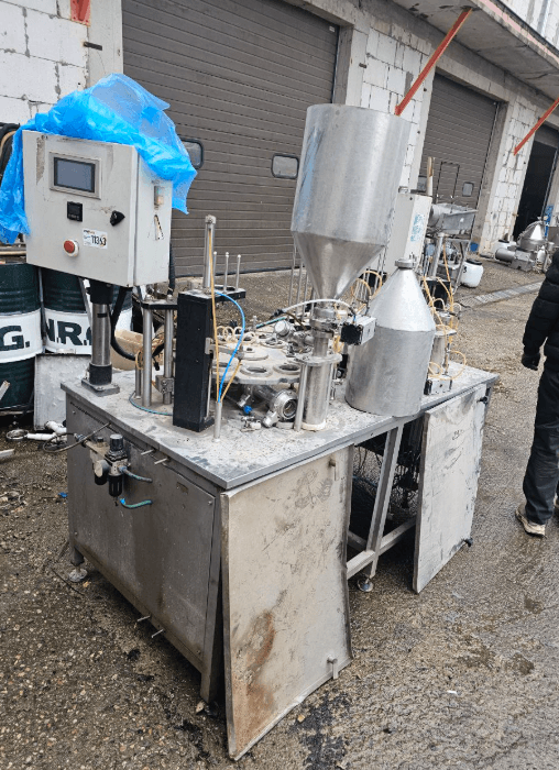 Фасовщик АЛЬТЕР-02 в стакан 75мм 2х карусельный инв.11363