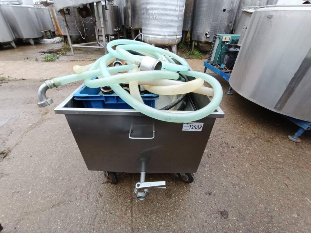 Ванна нерж 400л инв.13033