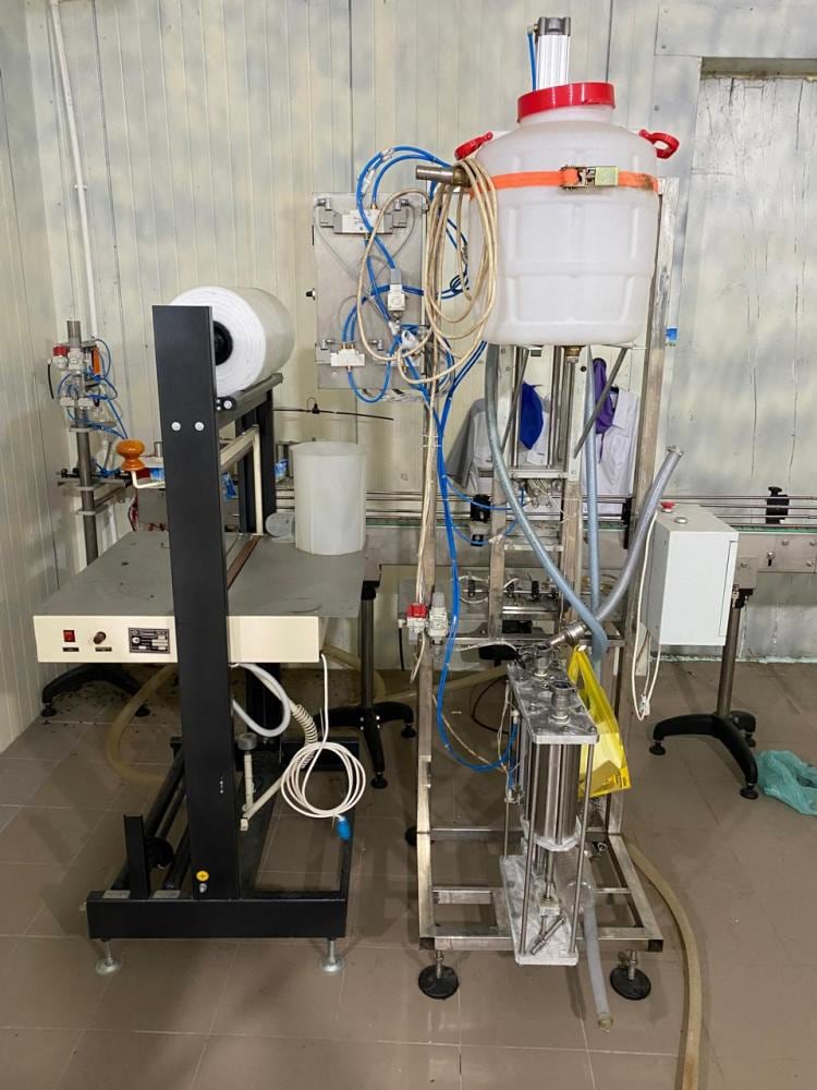 Линия розлива в ПЭТ-700