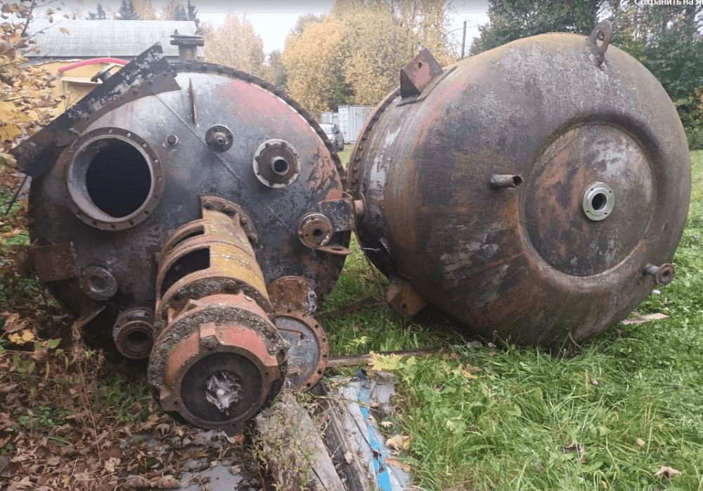 Реактор 5000л из пищевой нерж. стали.