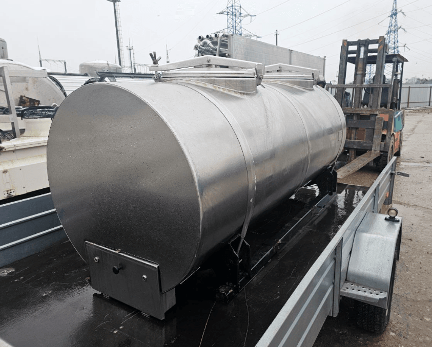 Емкость 1200л для молоковоза инв.13060