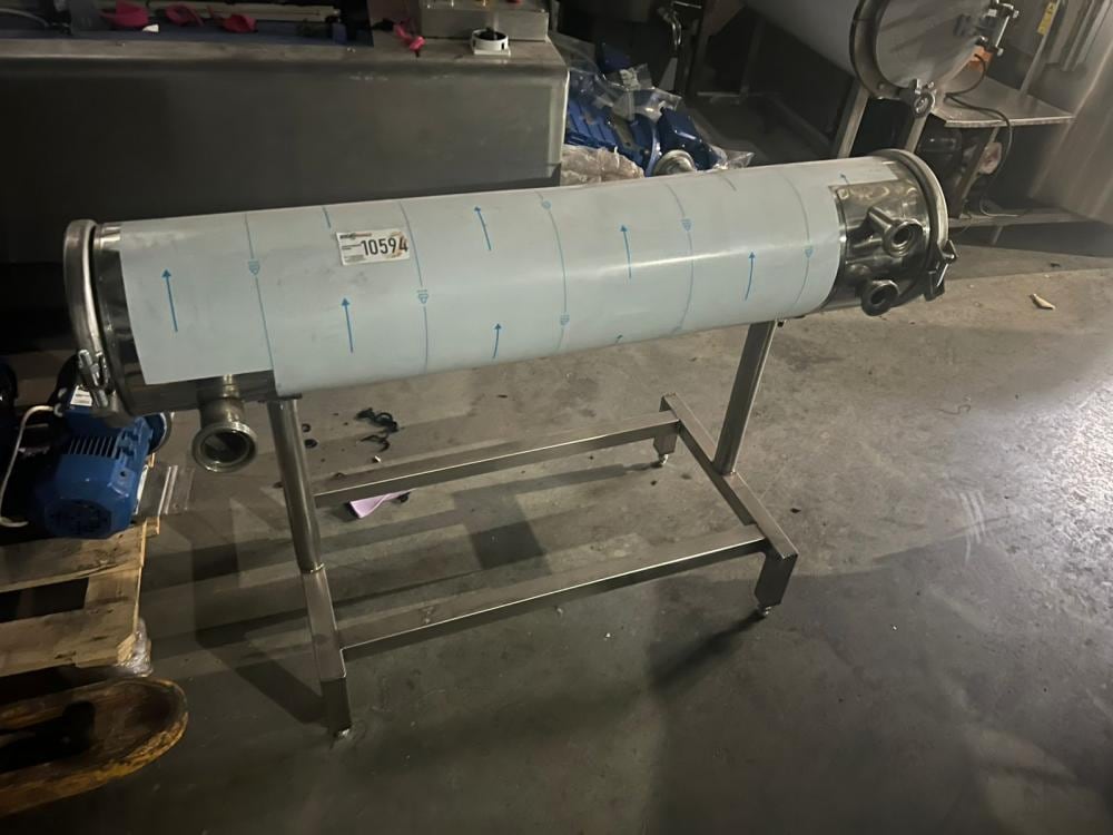 Теплообменник трубчатый односекционный 2,5т инв.10594