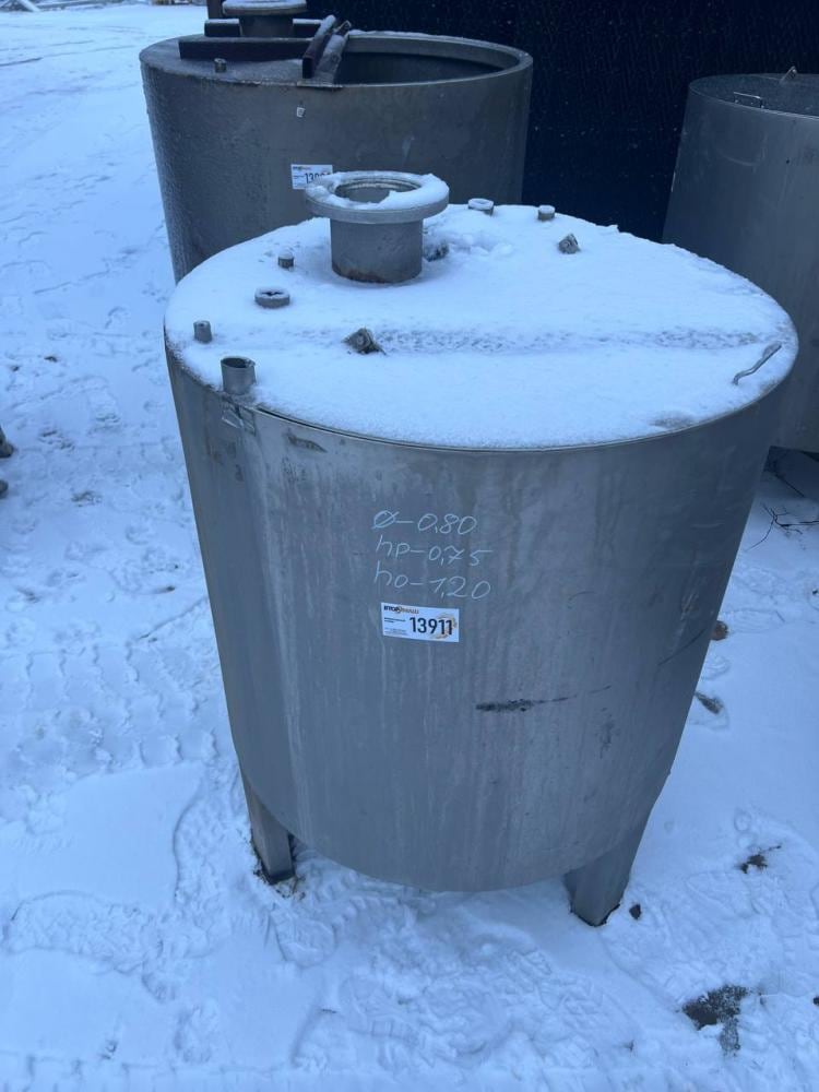 Емкость 350л одностенная инв.13911