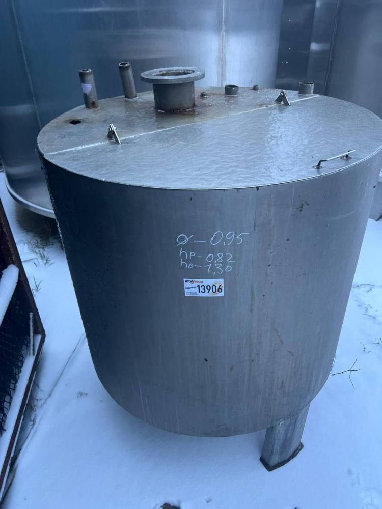Емкость 500л одностенная инв.13906