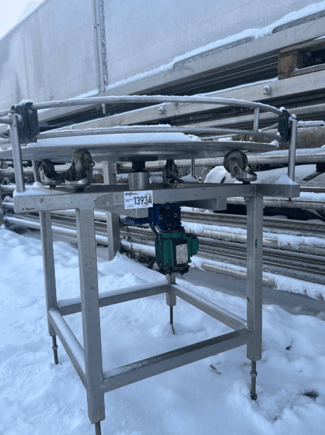 Накопительный стол круглый инв.13934