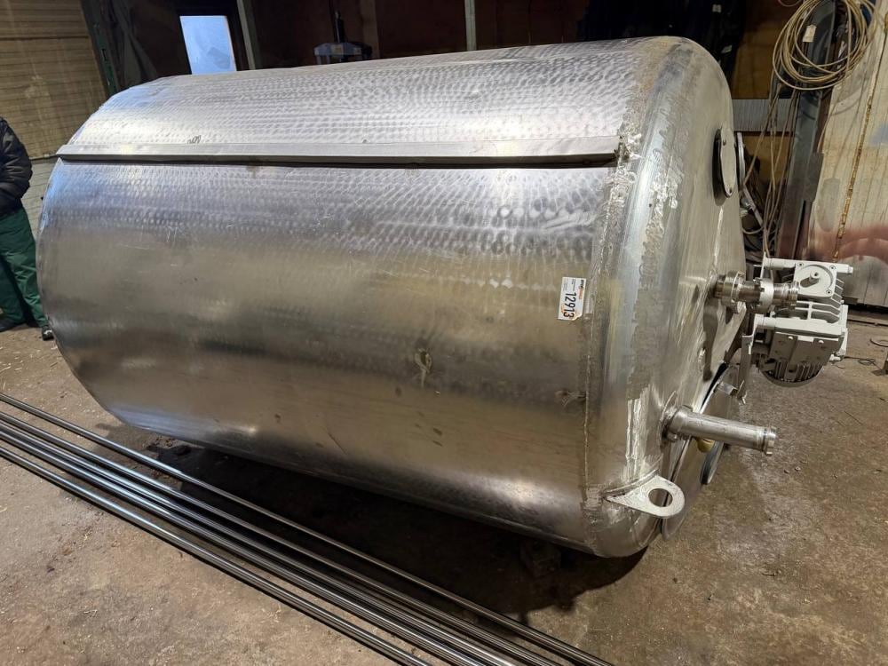 Емкость 2.5 м3 с паровой рубашкой инв.12913