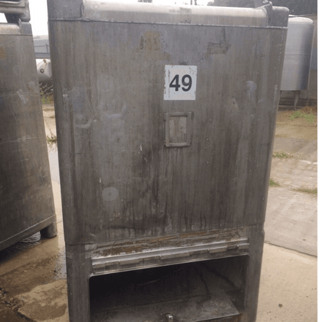 Емкость 1000л алюминиевая