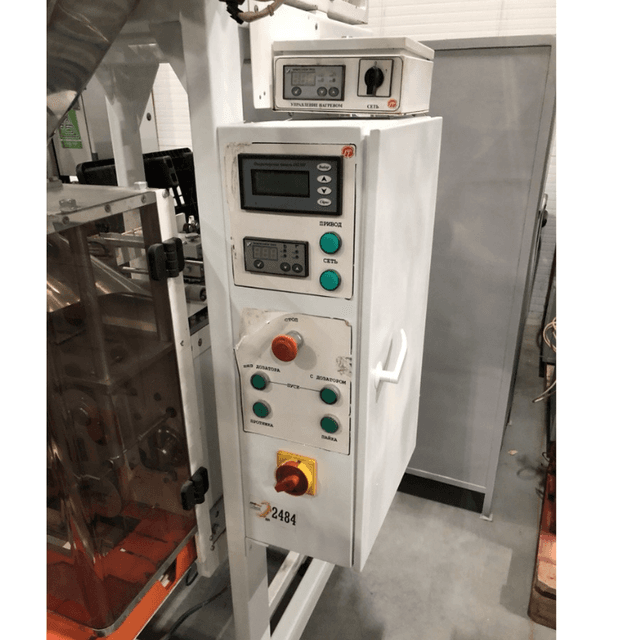 Автомат упаковки сыпучих продуктов рт-ум-21 инв.2484