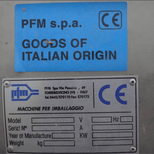 Фасовочный комплекс zenith inox Италия, в комплекте трубы 100 и 120мм инв.1346