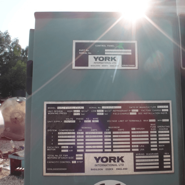Чиллер York 200кВт инв.1421