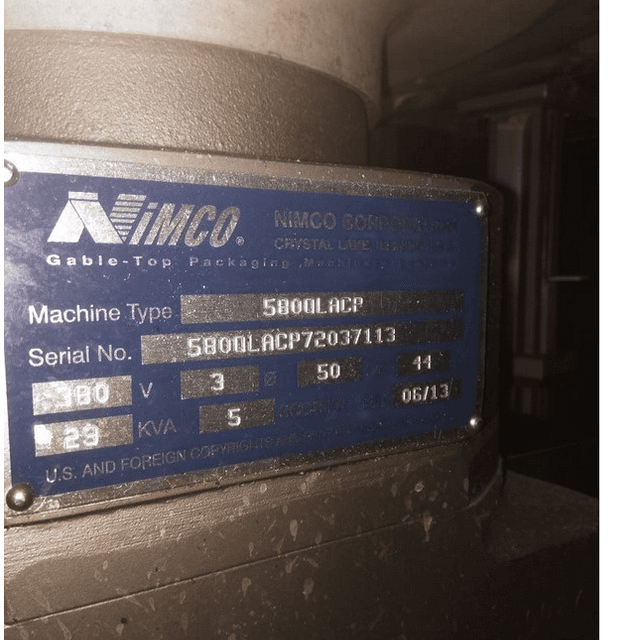 NIMCO 580QL ACP, пакет Пюр Пак