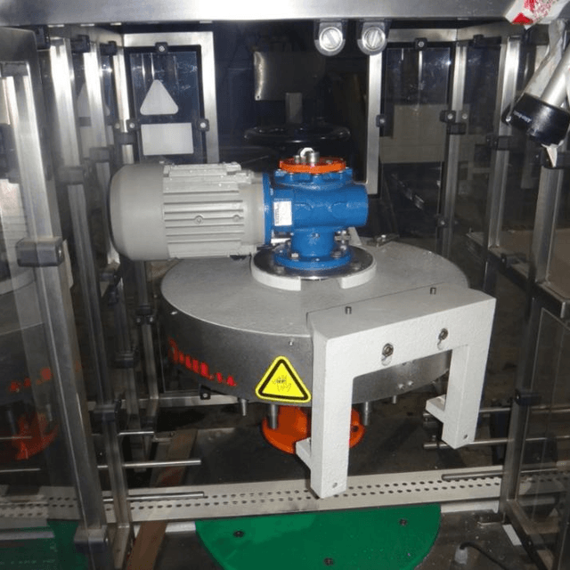 Станок обрезания кромки горлышка бутылки инв.1752