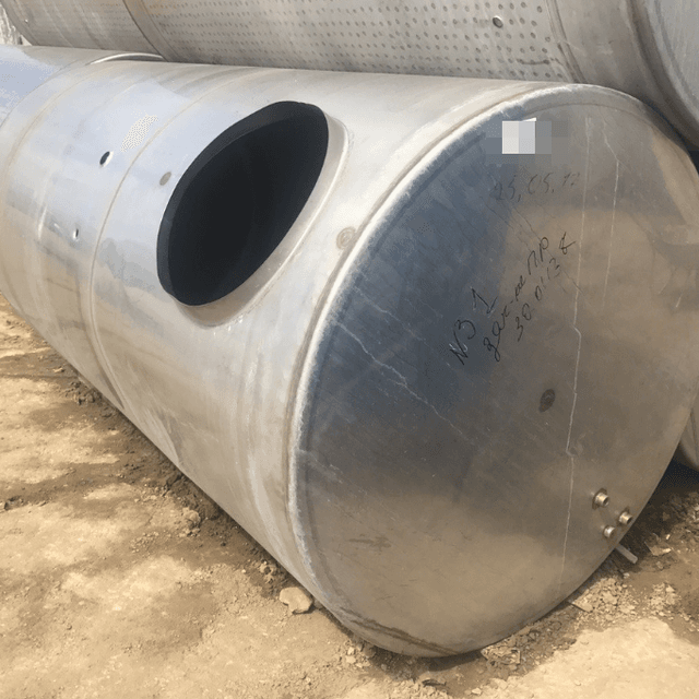 Емкость 3000л нерж с рубашкой