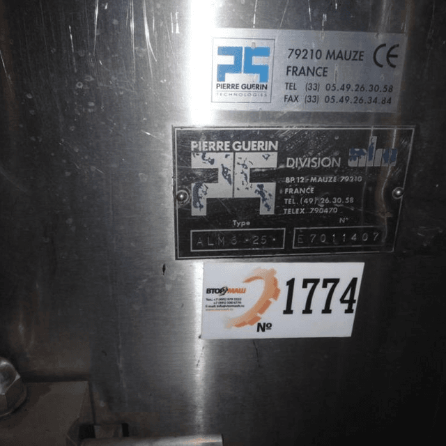 Гомогенизатор 500л инв.1774