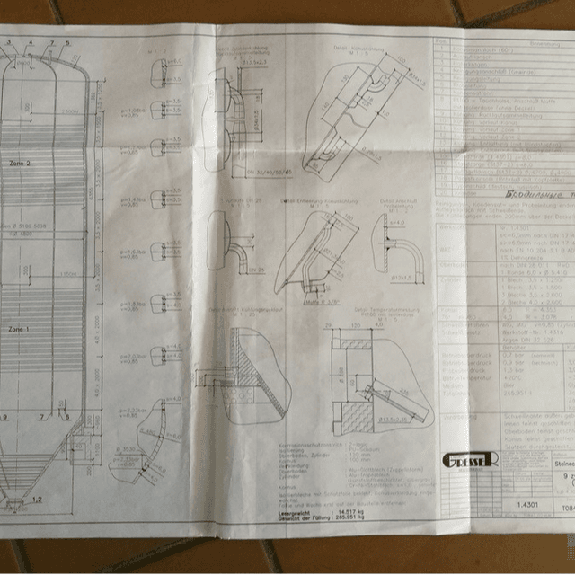 Форфасный танк Gresser